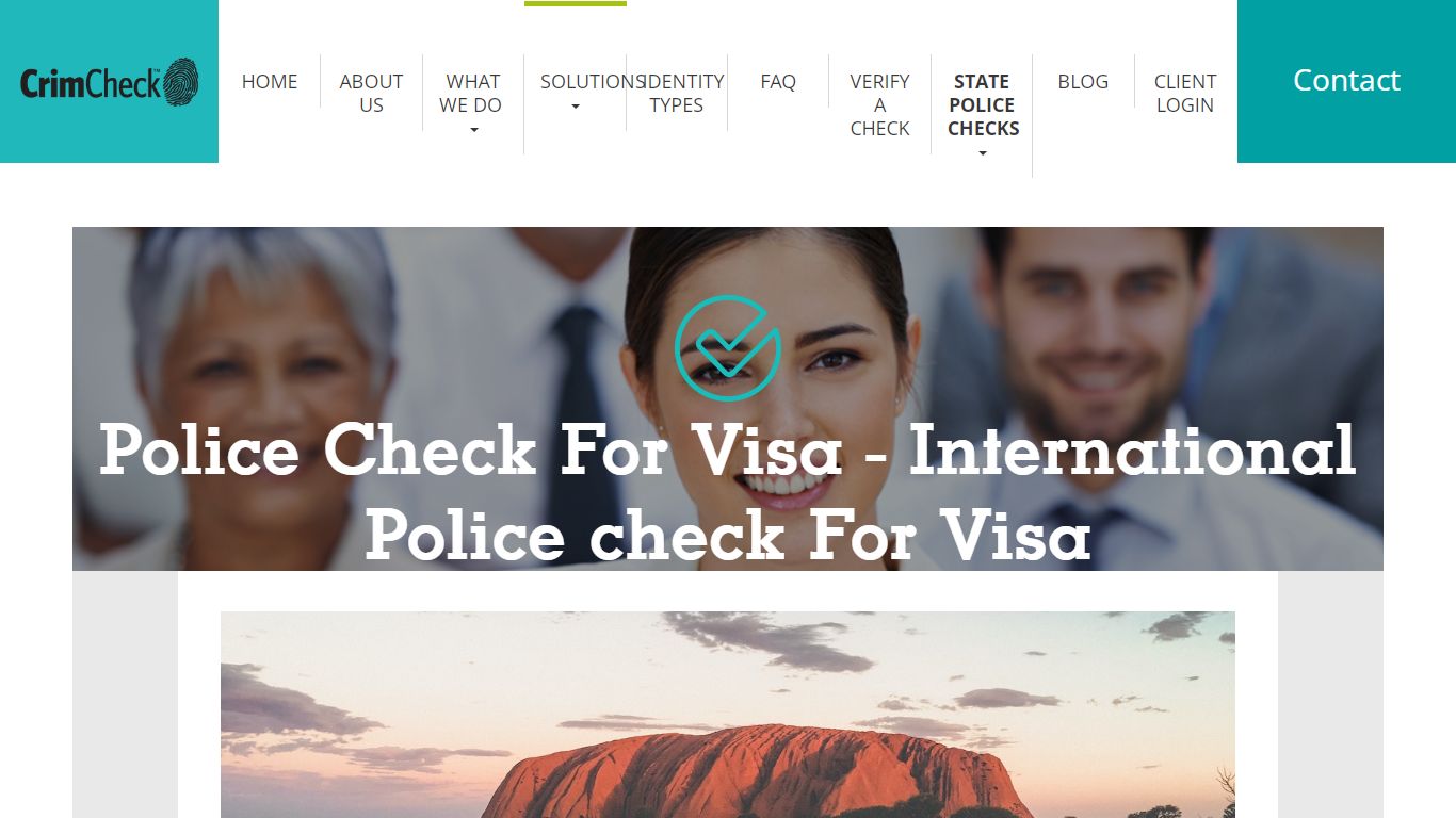 Police Check For Visa - International Police check For Visa